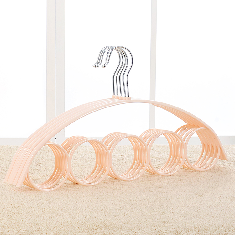 New Good Quality Unbreakable Fashion Brand Economical Plastic Garment Hanger