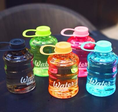 BPA Free Portable Mini Gallon Plastic Water Bottle