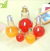 Bulb Shaped 300ml Plastic Bottle For Juice