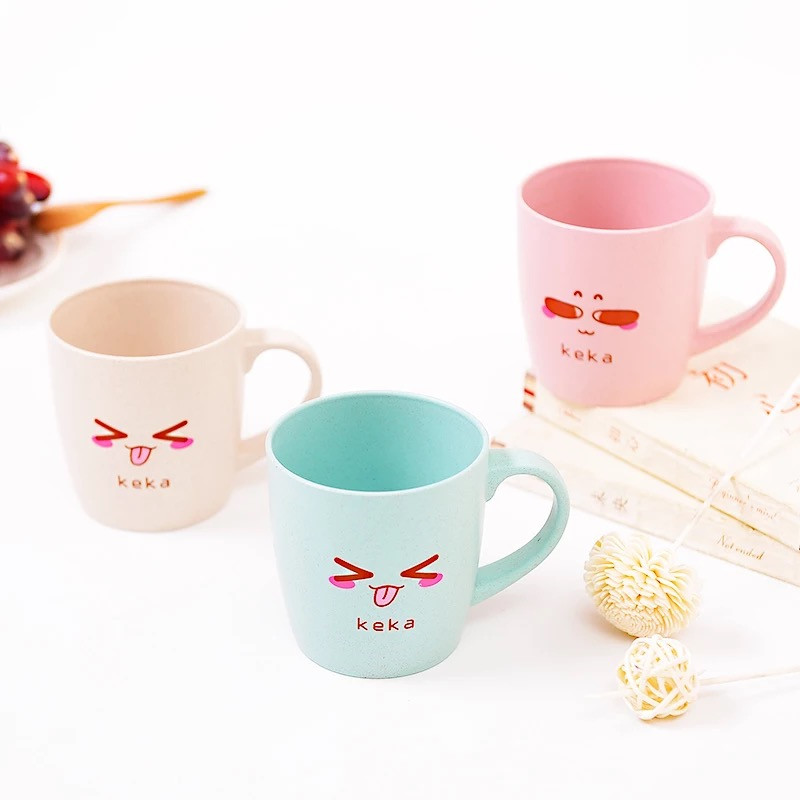 Fashion Wheat Straw Platycodon Bottle Water Bottle