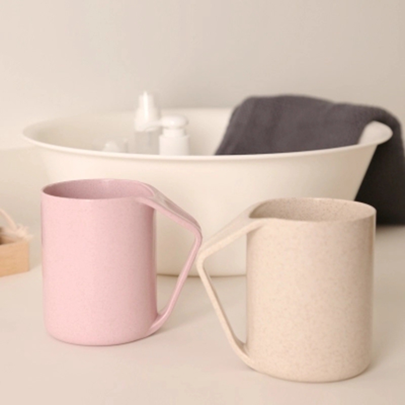 Cups with Toothbrush Holder, Cup for Water, Eco Friendly Couple Brushing Toothbrush Cups Lovers Household