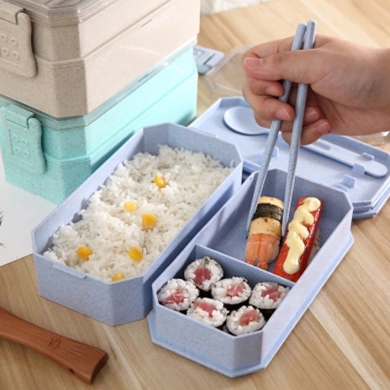 Amazon Best Sellers Meal Prep Containers 2 Compartment Lunch Boxes Food Container Storage with Lids,BPA Free Plastic Bento Box