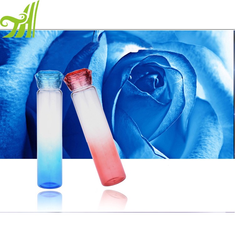Juice Drinking Water Bottle Glass Rose Shape