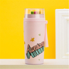 Creative Design Double Wall Glass Bottle For Kids, School Water Bottle Wholesaler