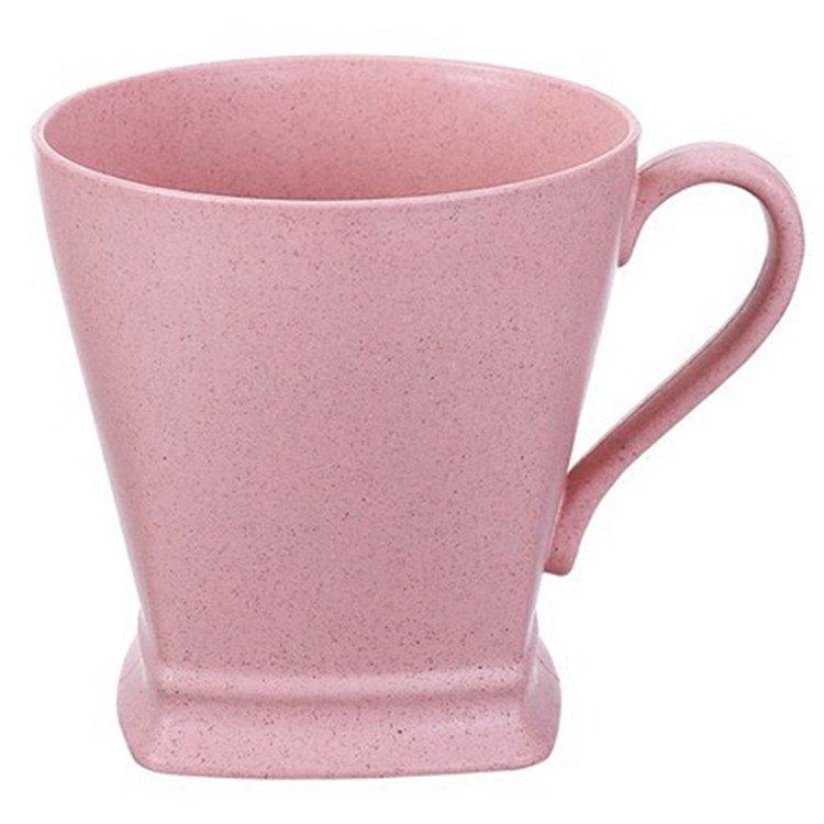 300ml Plastic Wheat straw Cup for Toothbrush and Toothpaste