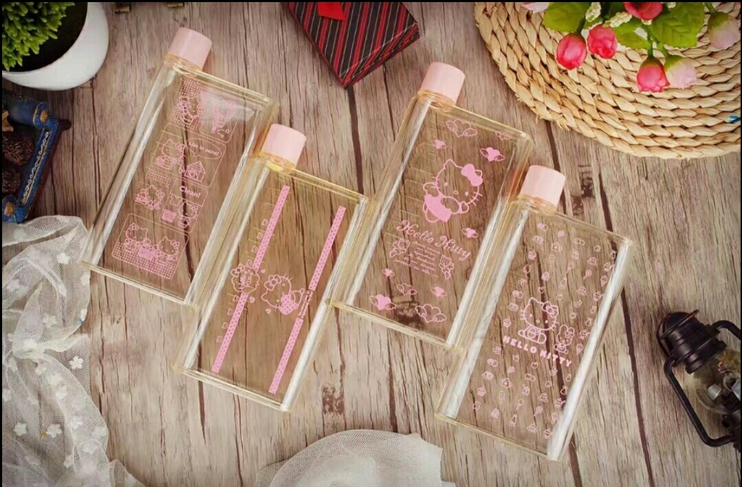 Clear Plastic A6 Notebook Water Bottle Produce