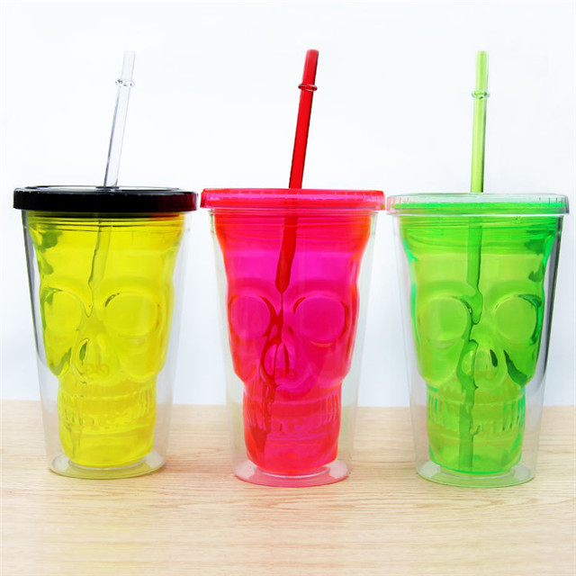 New Item Halloween beer mug, promotion gift plastic beer mug