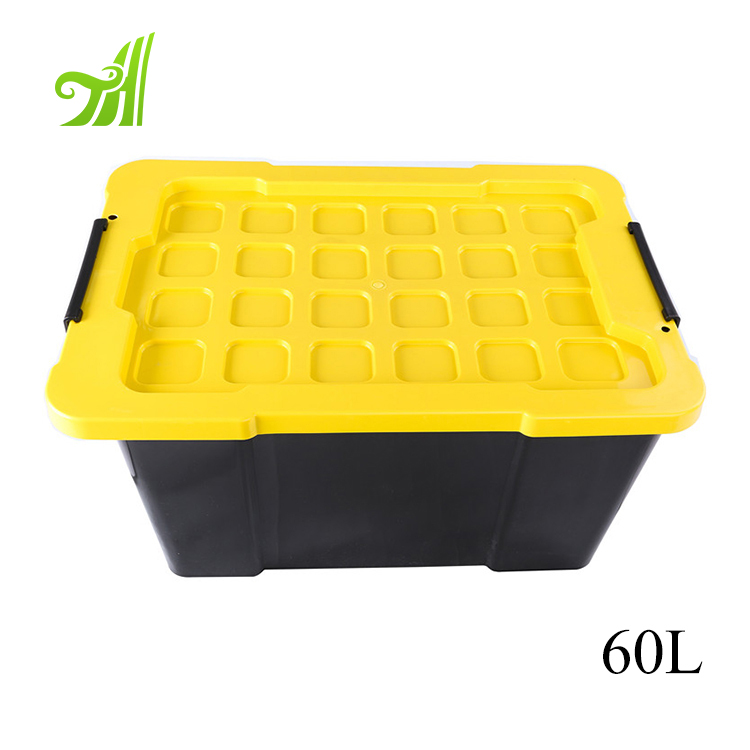 Wholesale Heavy Duty Plastic Compartment Storage Box With Lid