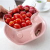 Hot Sale Kitchen Creative Shell-Shaped Unbreakable Wheat Straw Dumpling Plate, Lunch Plate,Tomato Sauce Plate