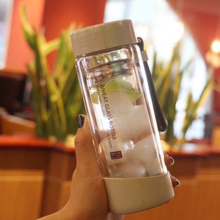 Fashion BPA Free Food Grade Yoga Water Bottle 