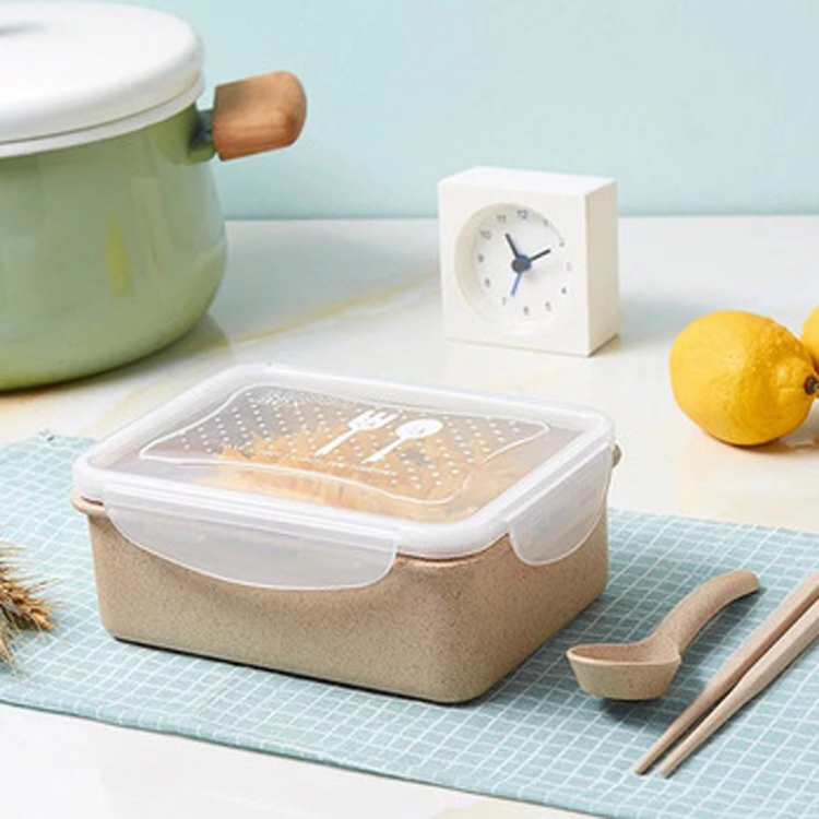 Greenhouses China Wholesale Plastic Bento Box 3 Compartment Bamboo Dinnerware Set For Kids
