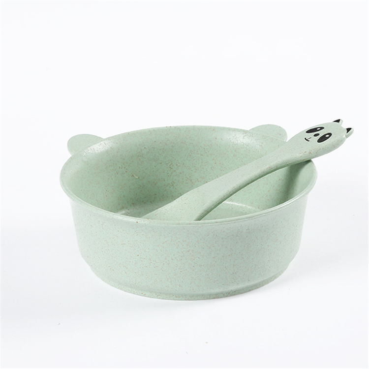 Wholesale Biodegradable Wheat Straw PP Baby Food Bowl