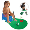 Best Selling Interesting Golf Game Toilet Golf Mini Golf Game Indoor