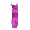 BPA FREE Travel Water Bottle, Custom Logo Space Bottle, Plastic Sports Bottle With Straw