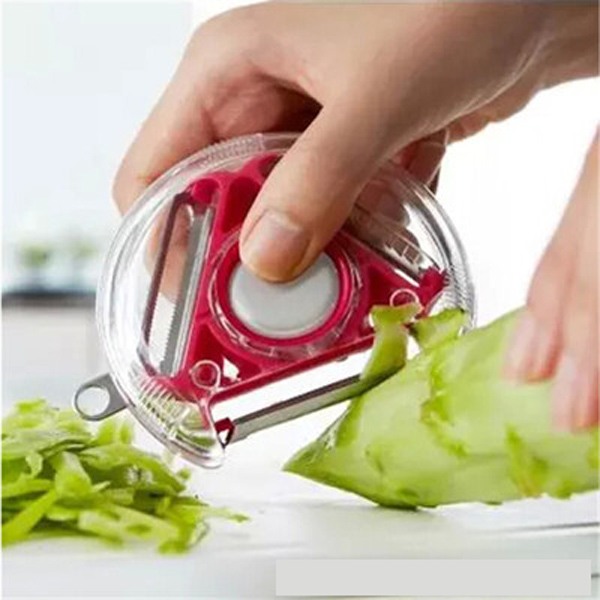 Wholesale Multifunctional 3 in 1 Rotating Fruit Vegetable Peeler
