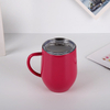 Hot Sale Double Wall Stainless Steel Coffee Mug Handle Tumbler Cups