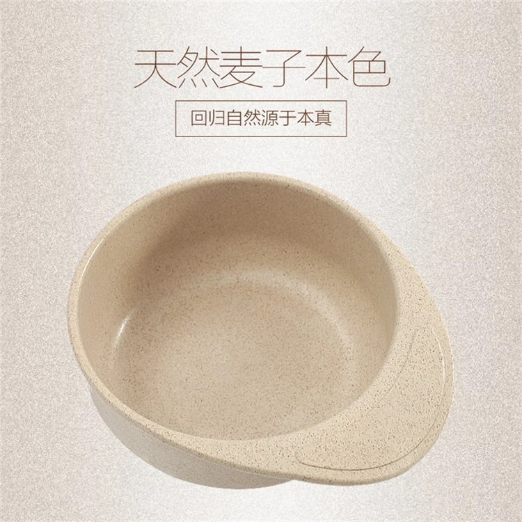 Wholesale Wheat Straw Kids Ramen Bowl