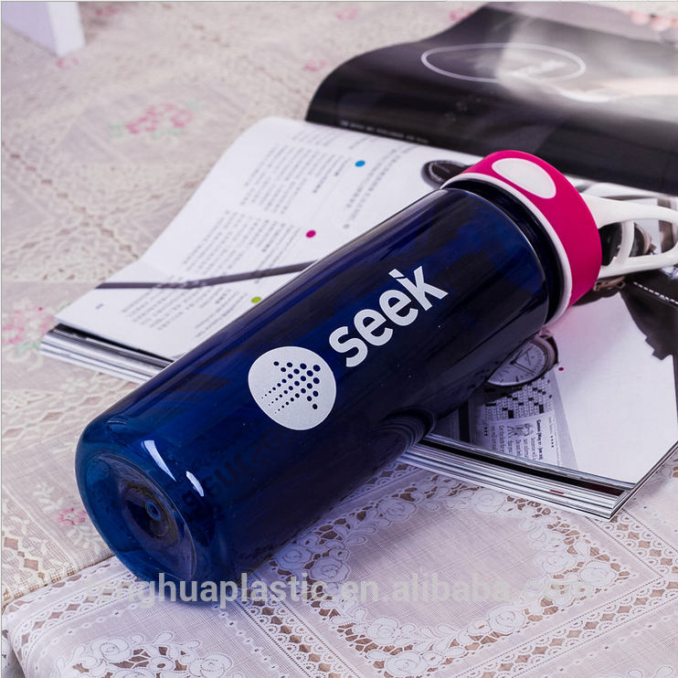 600ml Plastic Handle Shaker Sports Bottle With Straw