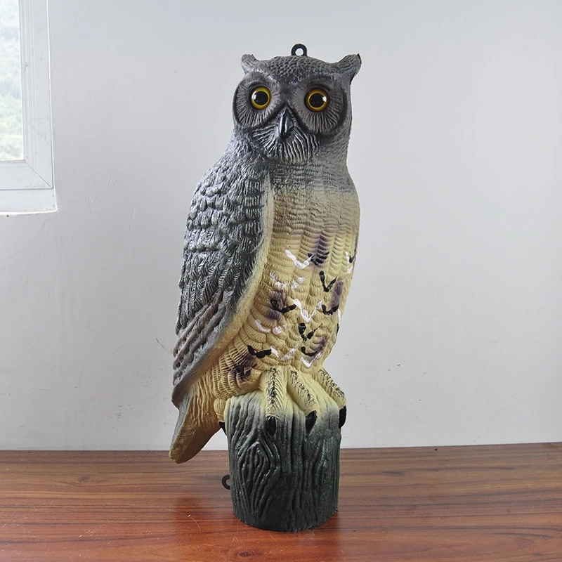 Wholesale Cheap Price Plastic Grassland Garden Decor Owl Ornaments