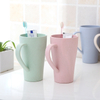 Ecofriendly New Products Wheat Straw Tea Cup for Birthday Gift And Toothbrush Holder