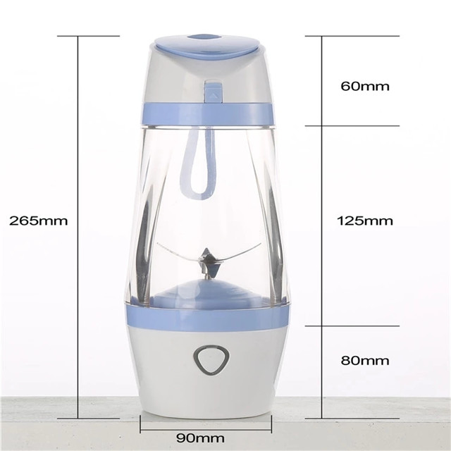 380ml Electric Portable Mini Fruit Juicer with USB Charger