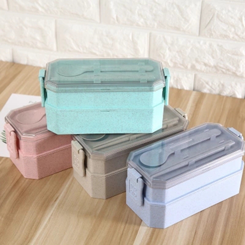 Amazon Best Sellers Meal Prep Containers 2 Compartment Lunch Boxes Food Container Storage with Lids,BPA Free Plastic Bento Box