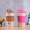 350-550ml Travel Mug Office Student Coffee Tea Water Bottle Cups Straw Wheat Plastlc Light Cup Portable Travel Water Bottles