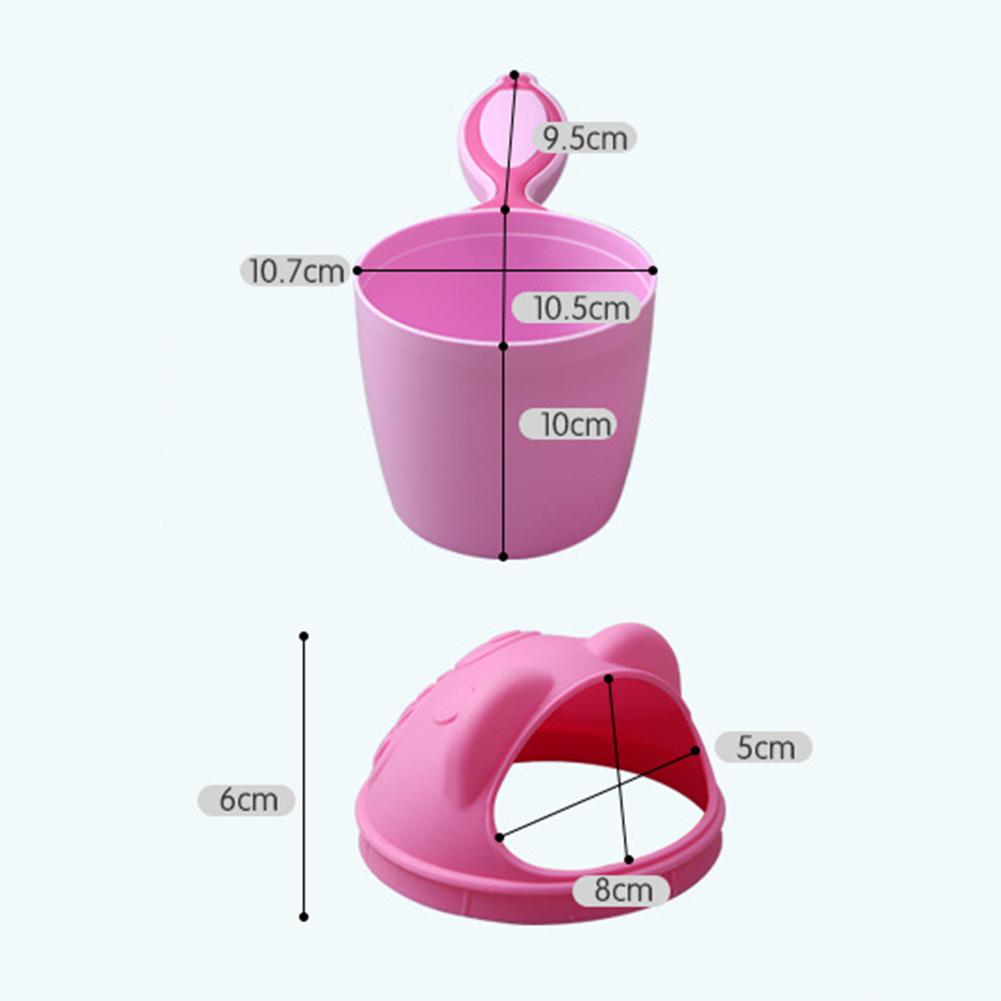 Promotional Gifts Thickening Plastic Baby Head Washing Cup