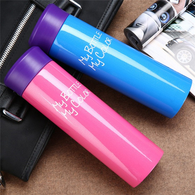 My bottle Stainless Steel Mug, Water Bottle Tumbler, Double Wall Thermos Cups