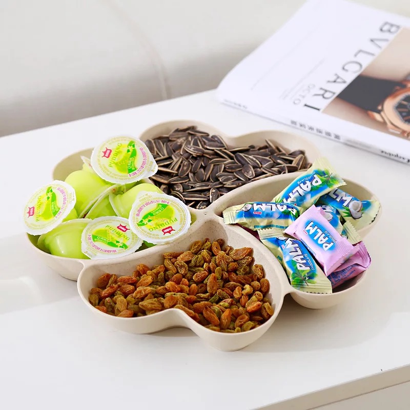 Home Petal Shape Fruit Folding Storage Box