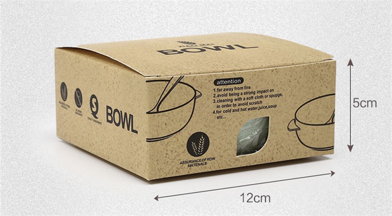 Hot Selling Kids Bowl And Spoon Set Biodegradable Rice Husk for Promotion Gift 