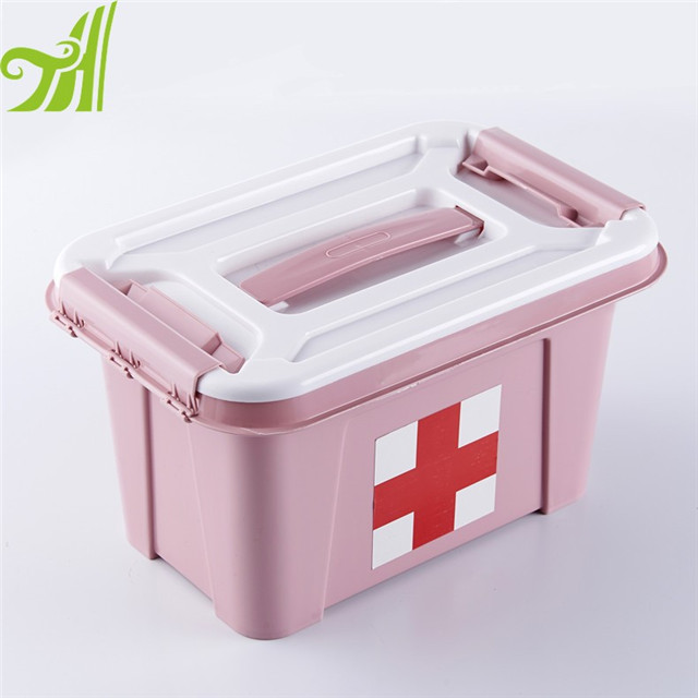 Medical Plastic Tool Box Emergency Fist Aid Kit