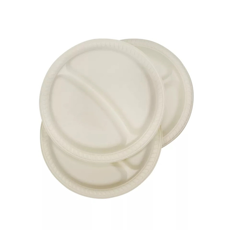 Disposable Plate Wholesale Biodegradable Corn Starch Dinner Plate 
