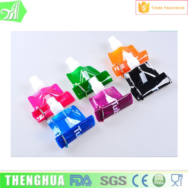 Promotional Advertising Usable Foldable Water Bottle