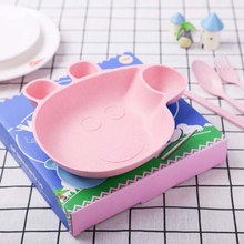 Piggy Peggy Shape Kids Favorite Colorful Lunch Box