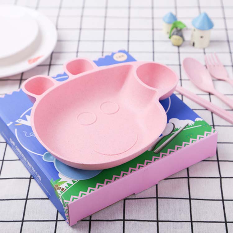 Piggy Peggy Shape Kids Favorite Colorful Lunch Box