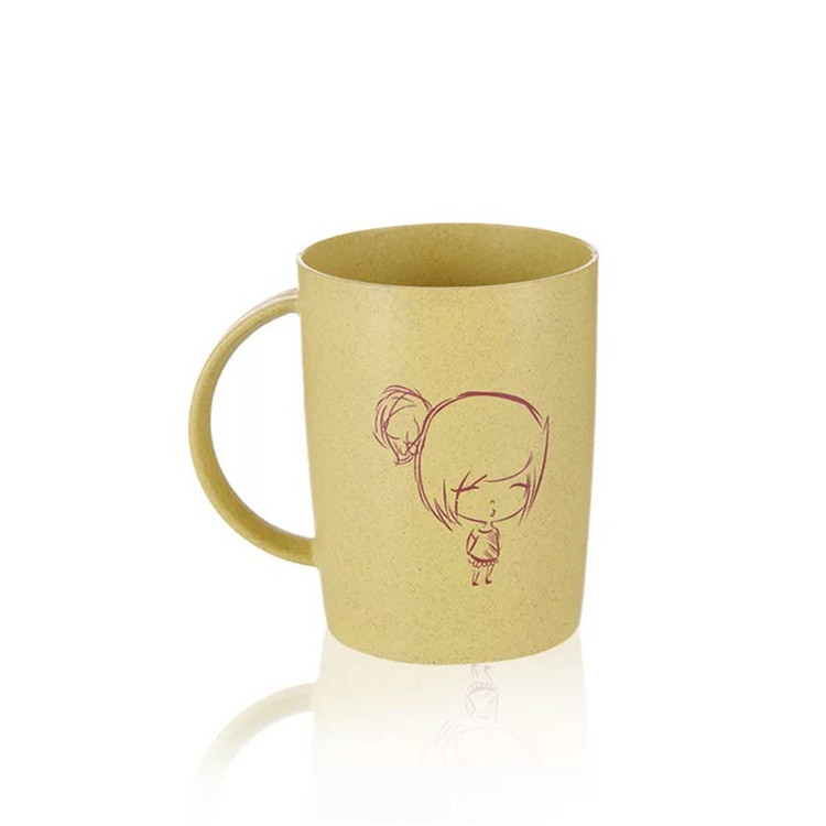 Eco-Friendly Wheat Straw BPA Free Coffee Mug 