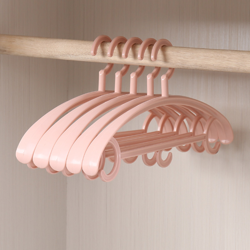 High Quality Wet And Dry Multiple Choice Plastic Suit Hanger Rack