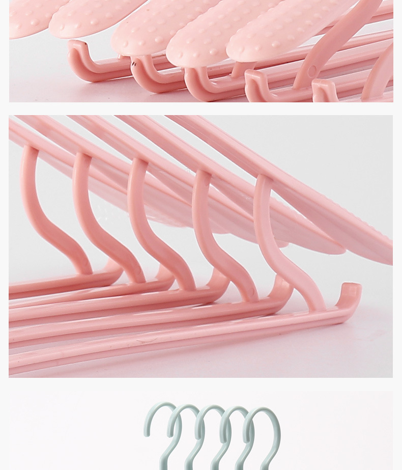 Factory Supply High Quality Intergrated Seamless Plastic Hanger