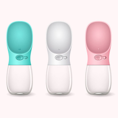 Useful Outdoor 350 ML Automatic Pet Feeding Water Bottle