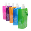 480ml Foldable Plastic Water Bottle , Drinking Water Bag