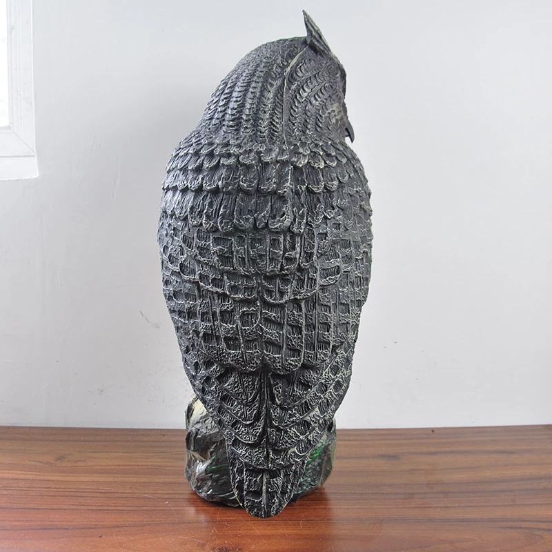 Wholesale Cheap Price Plastic Grassland Garden Decor Owl Ornaments