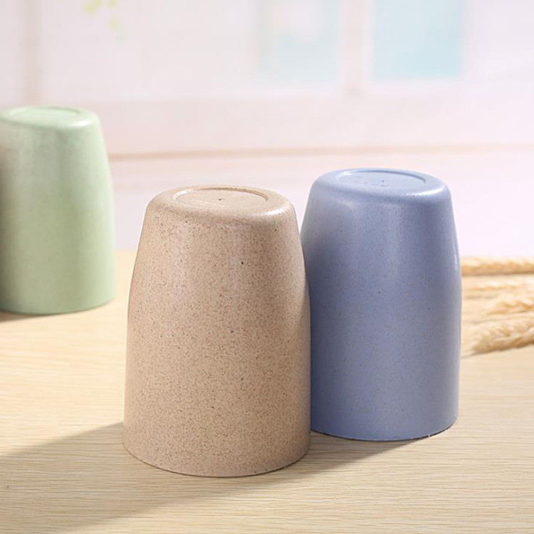 400ML Wholesale Custom Logo Color Plastic Drinking Cup Blue Coffee Cup 