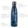 Color Box Printing 17OZ Double Waa Stainless Steel Water Bottle, Vacuum Bottle Thermos