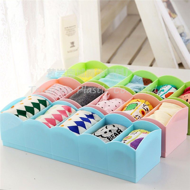 Household Products Good Quality Colourful Plastic Clothes Storage Box