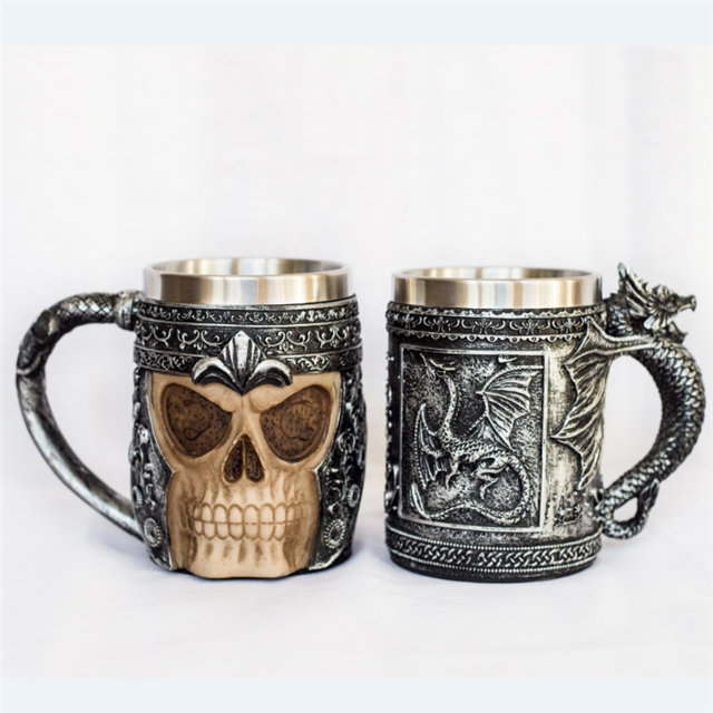 420 ML Factory Wholesale Stainless Steel Drinking Cup, Stainless Steel Coffee Cup With 3D Printing