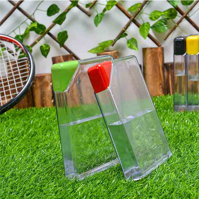 High Quality Oem Customized 450ML Flat Non-Toxic Sports Plastic Bottle