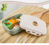 New Product Flat Lunch Box With Picnic Bag Camping Packed Lunch Box