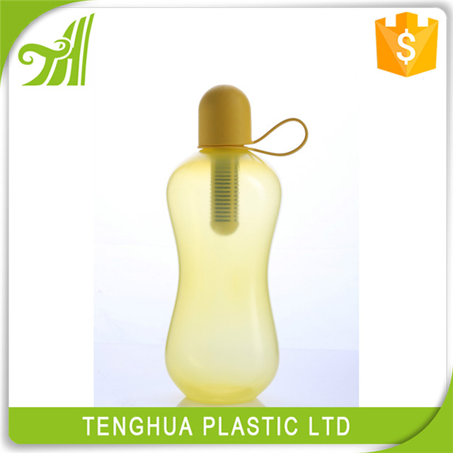 BPA Free Colorful 750ml Filter Water Bottle with Carry Cap