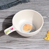 Cartoon Kitchen Bamboo Fiber Salad Bowl Set Baby